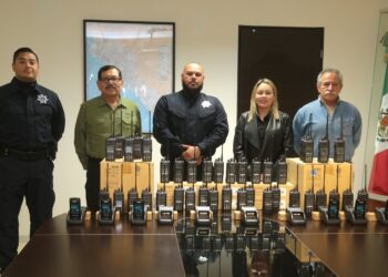 Entrega la SSPE equipo de radiocomunicación a la SSPyTM de Culiacán