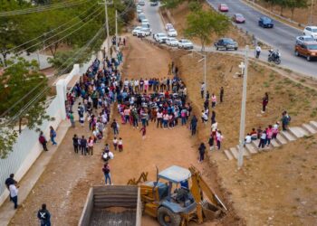 Alumnos de preescolar y primaria son beneficiados con Obras con Sentido Social en la colonia Francisco I. Madero