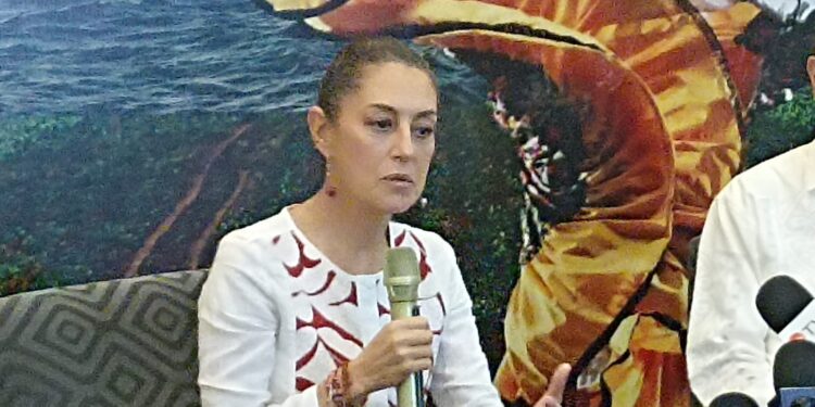 Será una elección pacífica la del 2 de junio: Claudia Sheinbaum