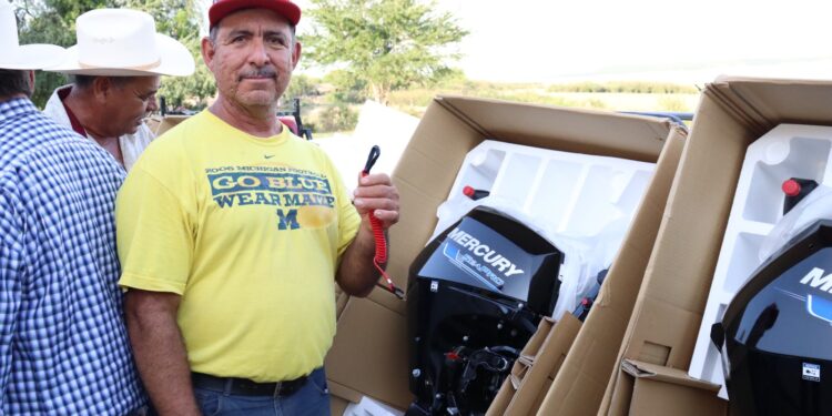 Secretaría de Pesca y Acuacultura abre convocatoria para programa de Embarcaciones Menores y Motores Marinos