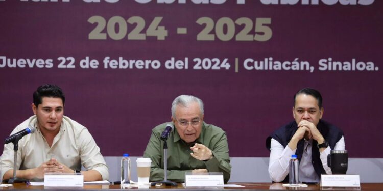 Anuncia Rocha paquete de obras por 4,780 mdp en los 20 municipios de Sinaloa