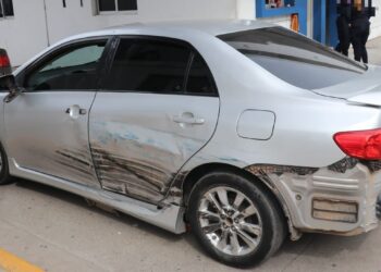 Policía Estatal y Municipal liberan a mujer retenida y aseguran a un hombre