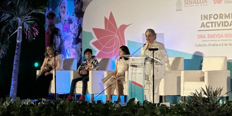 Eneyda Rocha destaca acciones a favor de la población en su Segundo Informe de Actividades en el DIF Sinaloa