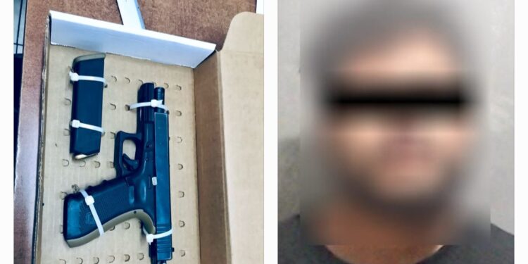 Capturan a un hombre armado en Culiacancito