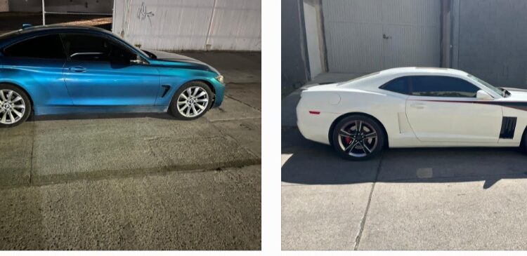 Policía de Investigación recupera dos autos deportivos con reporte de robo