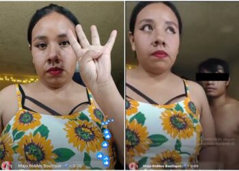 Majo Robles pidió ayuda en un live de Facebook por violencia de género