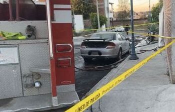 Matan a policía en Guanajuato, incendian su casa y mueren sus hijos