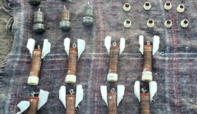 Aseguran en Zacatecas 13 artefactos explosivos que serían lanzados con un dron