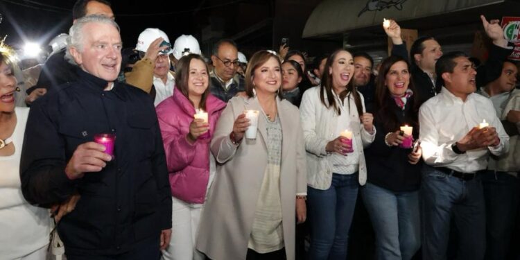 Xóchitl Gálvez inició su campaña en Fresnillo, la ciudad con más miedo de México: “Se acabaron los abrazos a los criminales”