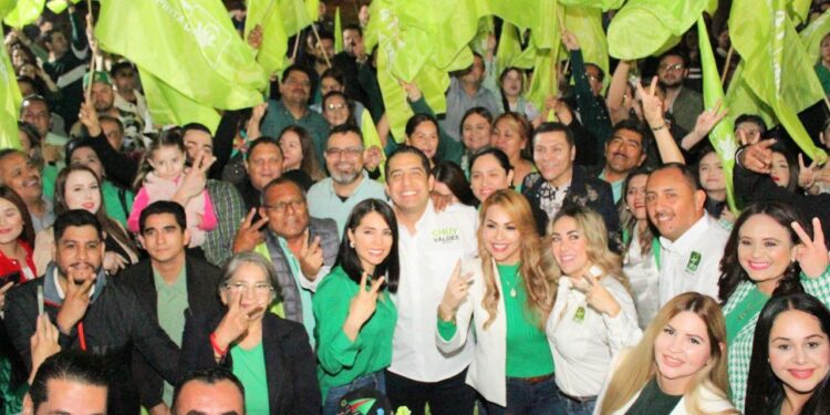 Arrancan Chuy Valdés y Nubia Ramos su campaña electoral por el Verde Ecologista de México 