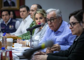Rocha encabeza reunión con la coordinadora nacional de Protección Civil