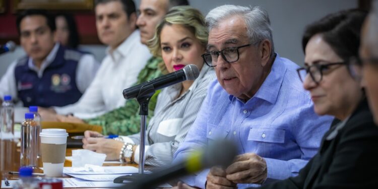 Rocha encabeza reunión con la coordinadora nacional de Protección Civil