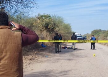 Estrangulado con un cinto y disparos fue asesinado un hombre en Culiacán