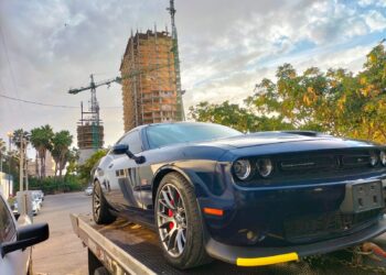 Recupera Policía de Investigación un Dodge Challenger robado en Texas, EU