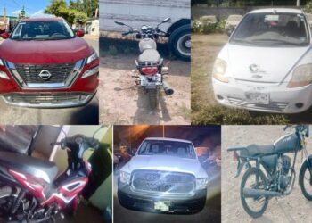 Policía Municipal asegura 11 vehículos con reporte de robo en Culiacán