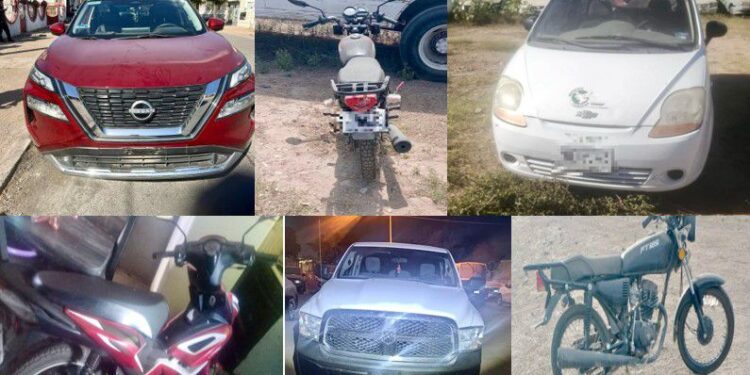 Policía Municipal asegura 11 vehículos con reporte de robo en Culiacán