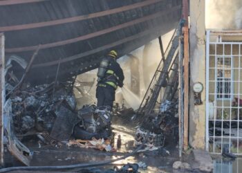 Queman Yonke en la zona norte de Culiacán