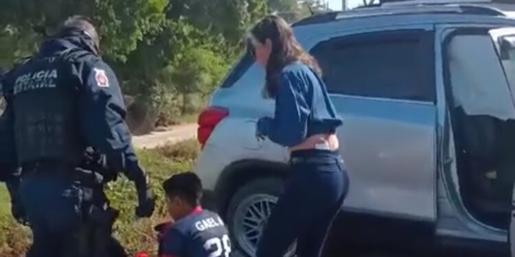 Una mujer y un menor de edad son arrollados por el Tren