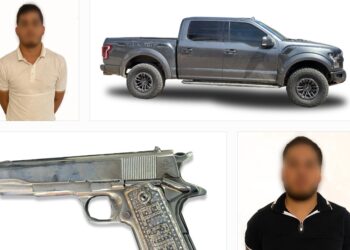 Tras persecución, Policías Estatales del Grupo Élite aseguran a civiles armados