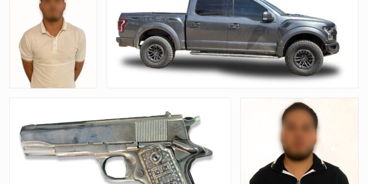 Tras persecución, Policías Estatales del Grupo Élite aseguran a civiles armados