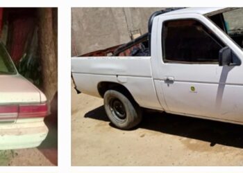Policía Municipal asegura tres vehículos que fueron robados en Culiacán