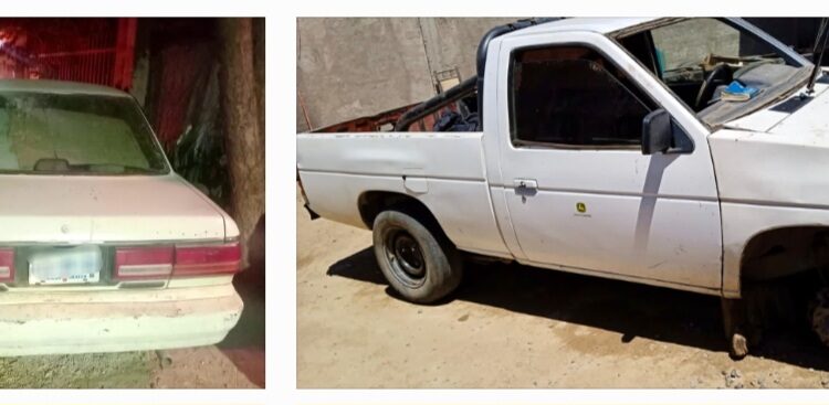 Policía Municipal asegura tres vehículos que fueron robados en Culiacán