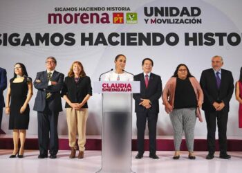 El inició de campaña de Claudia Sheinbaum será hoy viernes en el Zócalo de la Ciudad de México