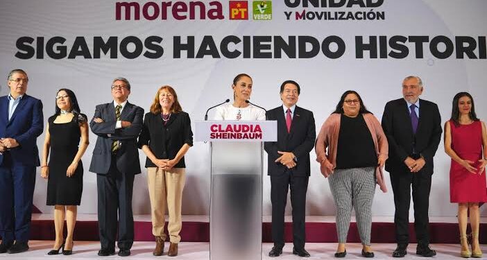 El inició de campaña de Claudia Sheinbaum será hoy viernes en el Zócalo de la Ciudad de México