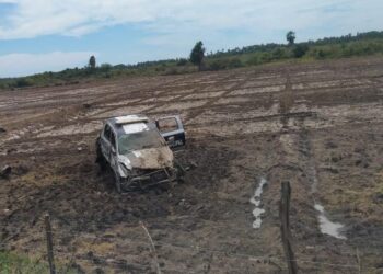 Agente municipal herido al accidentarse en patrulla oficial en Eldorado