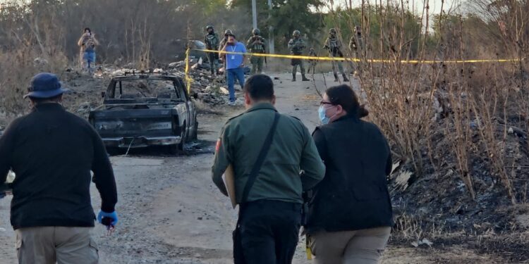 Lo privan de la libertad y lo queman al norte de la capital sinaloense