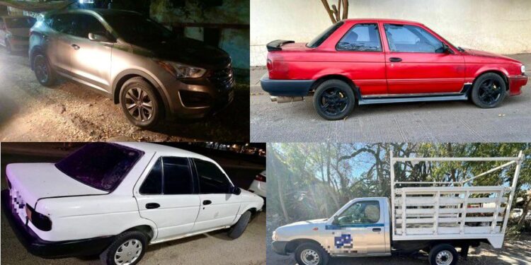 Recuperan otros 7 vehículos con reporte de robo en Culiacán