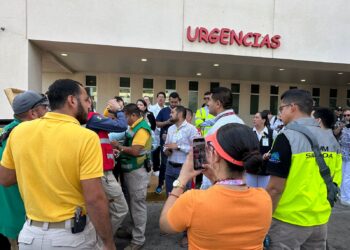 Realizan simulacro de incendio en el Hospital Pediátrico de Sinaloa