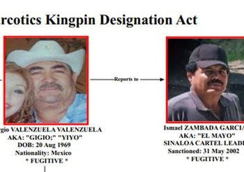 Gobierno de EU va contra jefes de plaza del cártel de Sinaloa y Jalisco Nueva Generación