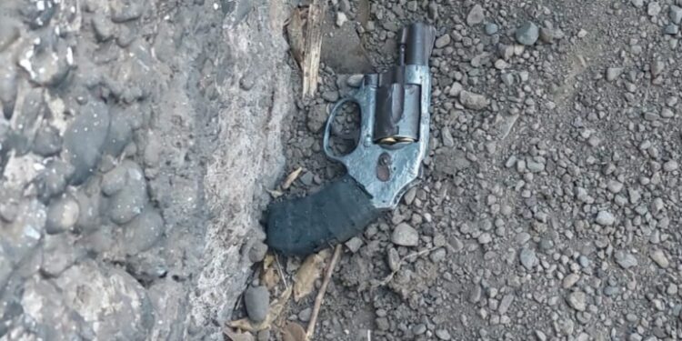 SEDENA y PEP, aseguraron a un civil con un arma de fuego