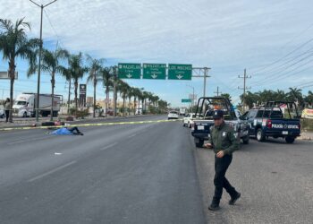 Fallece motociclista atropellado por un trailer sobre el bulevar Jesús Kumate