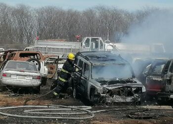 Se incendia la pensión de la Fiscalía General del Estado