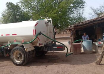 Son ya 146 comunidades apoyadas con agua potable a través de pipas: Sebides