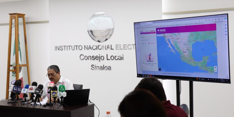 INE Sinaloa presenta plataforma Ubica tu Casilla 2024