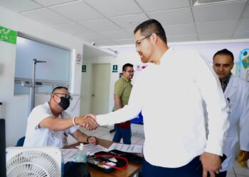 Realiza secretario de Salud recorrido de supervisión en hospitales de Mocorito y Angostura