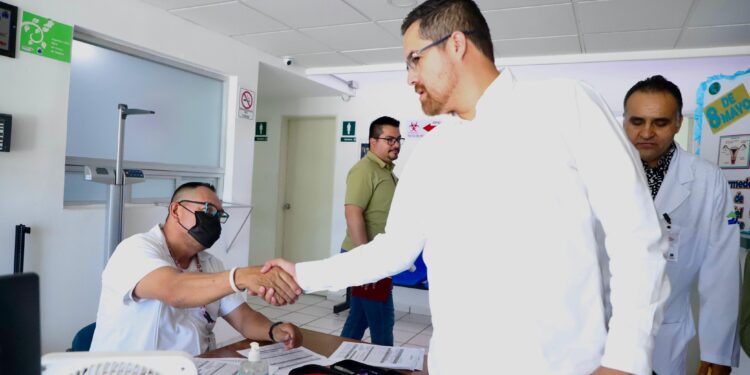 Realiza secretario de Salud recorrido de supervisión en hospitales de Mocorito y Angostura
