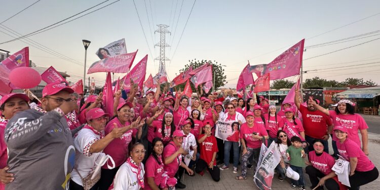 ¡Vamos a ganar! anticipa Lizbeth Cruz durante su cierre de campaña