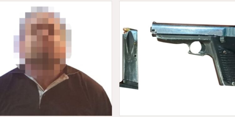 Civil armado es detenido por la PEP