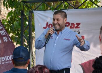 “Estamos en primer lugar de las encuestas y con muchos puntos arriba”: Candidato José Paz López Elenes