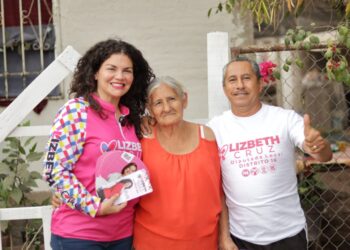 Drenes en muy mal estado, violencia familiar e inseguridad me he encontrado en nuestro Distrito 16: Lizbeth Cruz