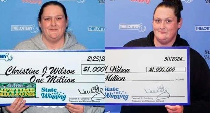 Mujer de Attleboro gana la lotería dos veces en 10 semanas