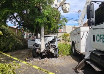 Tras persecución y colisión detienen a hombre armado en Las Estancias