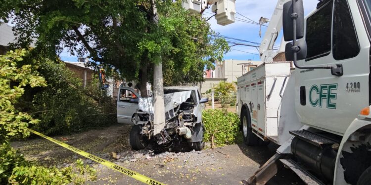 Tras persecución y colisión detienen a hombre armado en Las Estancias