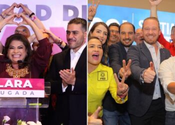 Clara Brugada y Santiago Taboada se declaran ganadores como jefe de Gobierno de la CDMX