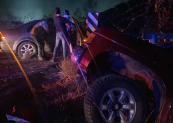Choque por alcance en El Salado deja 10 heridos
