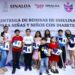 Entregan Rocha y Eneyda bombas de insulina para niñas y niños con diabetes